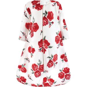 image:imageHudson Baby Unisex Baby Plush Sleeping Bag Sack BlanketRed Rose