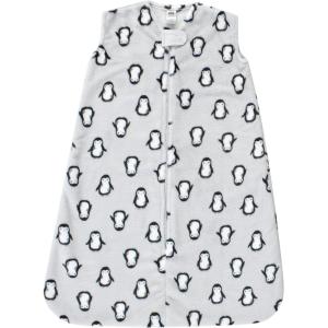 image:imageHudson Baby Unisex Baby Plush Sleeping Bag Sack BlanketSleeveless Gray Penguin