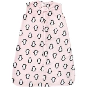 image:imageHudson Baby Unisex Baby Plush Sleeping Bag Sack BlanketSleeveless Pink Penguin