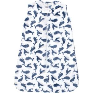 image:imageHudson Baby Unisex Baby Plush Sleeping Bag Sack BlanketSleeveless Whale