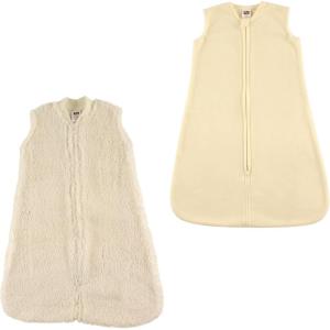 image:imageHudson Baby Unisex Baby Plush Sleeping Bag Sack BlanketSolid Cream