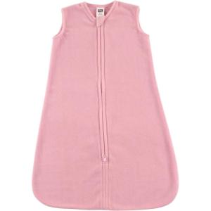 image:imageHudson Baby Unisex Baby Plush Sleeping Bag Sack BlanketSolid Light Pink Fleece