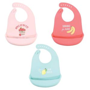 image:imageHudson Baby Unisex Baby Silicone Bibs Unicorn One SizeApple of My Eye