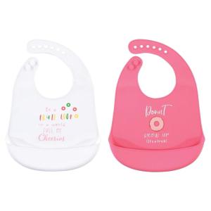 image:imageHudson Baby Unisex Baby Silicone Bibs Unicorn One SizeFruitloop
