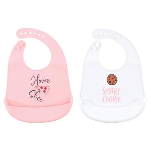 image:imageHudson Baby Unisex Baby Silicone Bibs Unicorn One SizeHome Slice
