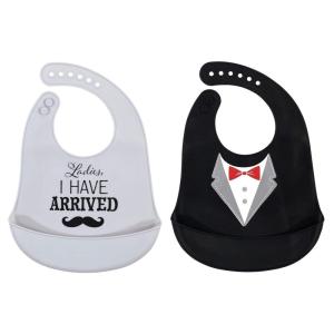 image:imageHudson Baby Unisex Baby Silicone Bibs Unicorn One SizeLadies I Have Arrived