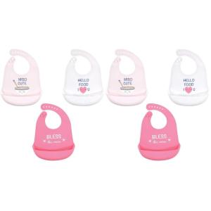 image:imageHudson Baby Unisex Baby Silicone Bibs Unicorn One SizeMiso Cute