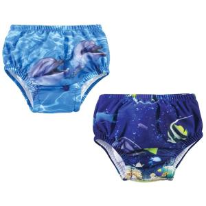 image:imageHudson Baby Unisex Baby Swim Diapers Ice Cream Cone 612 MonthsCoral Reef Dolphin