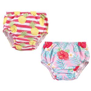 image:imageHudson Baby Unisex Baby Swim Diapers Palm Trees 612 MonthsTropical Floral