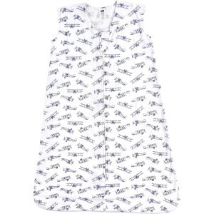 image:imageHudson Baby Unisex BabyCotton Sleeveless Wearable Sleeping Bag Sack BlanketAviation