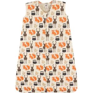 image:imageHudson Baby Unisex BabyCotton Sleeveless Wearable Sleeping Bag Sack BlanketForest