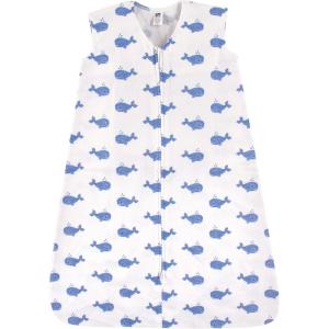 image:imageHudson Baby Unisex BabyCotton Sleeveless Wearable Sleeping Bag Sack BlanketWhale