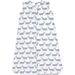 image:imageHudson Baby Unisex BabyCotton Sleeveless Wearable Sleeping Bag Sack BlanketWhales