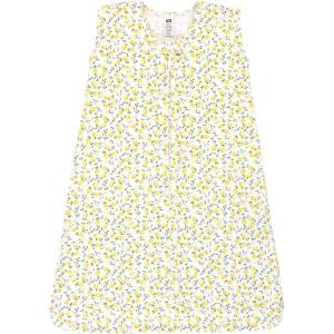 image:imageHudson Baby Unisex BabyCotton Sleeveless Wearable Sleeping Bag Sack BlanketYellow Flower