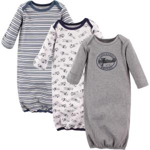 image:imageHudson Baby unisexbaby Cotton GownsAviation