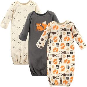 image:imageHudson Baby unisexbaby Cotton GownsForest