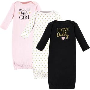 image:imageHudson Baby unisexbaby Cotton GownsGirl Daddy