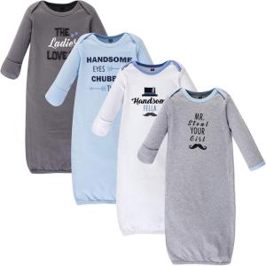 image:imageHudson Baby unisexbaby Cotton GownsHandsome Fella