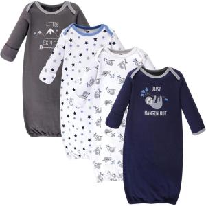 image:imageHudson Baby unisexbaby Cotton GownsLittle Explorer