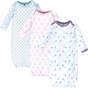 image:imageHudson Baby unisexbaby Cotton GownsPeacock Feathers