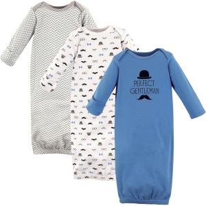 image:imageHudson Baby unisexbaby Cotton GownsPerfect Gentlemen