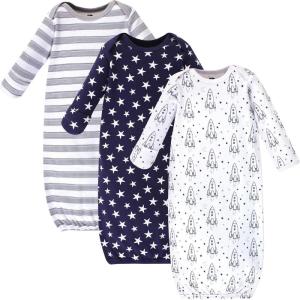 image:imageHudson Baby unisexbaby Cotton GownsRocket Ship