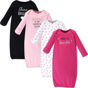 image:imageHudson Baby unisexbaby Cotton GownsSparkle