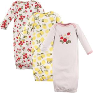 image:imageHudson Baby unisexbaby Cotton GownsStrawberry Lemon