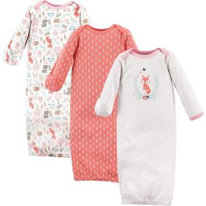 image:imageHudson Baby unisexbaby Cotton GownsWoodland Fox