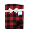 image:imageHudson Baby Infant Boy Plush Blanket with Furry Binding and Back Sports Fan One SizeBuffalo Plaid