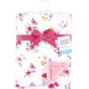 image:imageHudson Baby Infant Boy Plush Blanket with Furry Binding and Back Sports Fan One SizeButterfly Floral