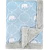 image:imageHudson Baby Infant Boy Plush Blanket with Furry Binding and Back Sports Fan One SizeElephant