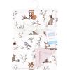 image:imageHudson Baby Infant Boy Plush Blanket with Furry Binding and Back Sports Fan One SizeEnchanted Forest