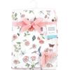 image:imageHudson Baby Infant Boy Plush Blanket with Furry Binding and Back Sports Fan One SizeHummingbird Garden