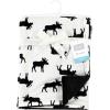 image:imageHudson Baby Infant Boy Plush Blanket with Furry Binding and Back Sports Fan One SizeMoose