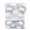 image:imageHudson Baby Infant Girl Plush Sleeping Bag Sack Blanket 2pk Basic Pink Floral 612 MonthsGray Clouds Plush