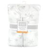 image:imageHudson Baby Infant Girl Plush Sleeping Bag Sack Blanket 2pk Basic Pink Floral 612 MonthsLongsleeve Snowflakes