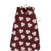 image:imageHudson Baby Infant Girls Long Sleeve Plush Faux Fur Sleeping Bag Wearable BlanketBurgundy Floral