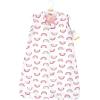image:imageHudson Baby Infant Girls Long Sleeve Plush Faux Fur Sleeping Bag Wearable BlanketModern Rainbow