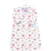 image:imageHudson Baby Infant Girls Long Sleeve Plush Faux Fur Sleeping Bag Wearable BlanketVintage Floral