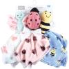 image:imageHudson Baby Unisex Baby Animal Face Security Blanket Bunny One SizeButterfly 3pack