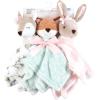 image:imageHudson Baby Unisex Baby Animal Face Security Blanket Bunny One SizeEnchanted Forest 3pack