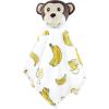 image:imageHudson Baby Unisex Baby Animal Face Security Blanket Bunny One SizeModern Safari