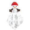 image:imageHudson Baby Unisex Baby Animal Face Security Blanket Bunny One SizeWhite Snowman