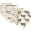 image:imageHudson Baby Unisex Baby Cotton Bandana Bibs Boho Flower One SizeSheep