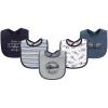 image:imageHudson Baby Unisex Baby Cotton Bibs Holiday Bold Boy One SizeAviation