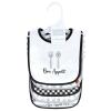 image:imageHudson Baby Unisex Baby Cotton Bibs Holiday Bold Boy One SizeBon Appetit