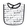 image:imageHudson Baby Unisex Baby Cotton Bibs Holiday Bold Boy One SizeBon Appetit
