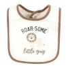 image:imageHudson Baby Unisex Baby Cotton Bibs Holiday Bold Boy One SizeBrave Lion