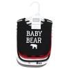 image:imageHudson Baby Unisex Baby Cotton Bibs Holiday Bold Boy One SizeBuffalo Plaid Bear